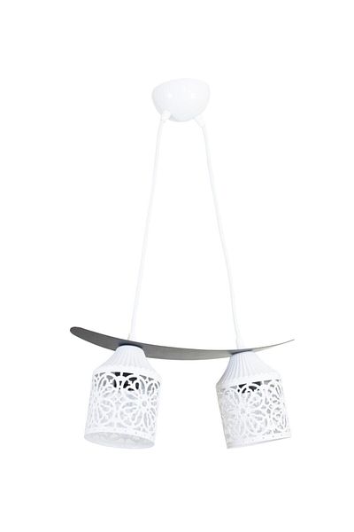 Lambadar Single Paparta Motif Boat Model Style Pendant Lamp Chandelier