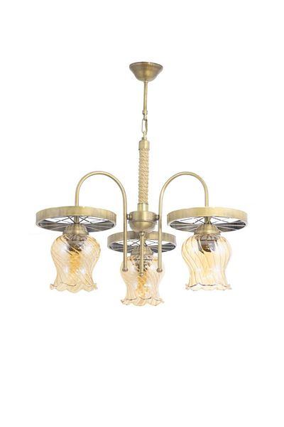 Lambadar Sports Modern Rustic Retro Triple Model Wheel Pendant Lamp Chandelier