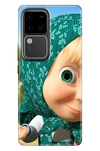 vivo V30   Kılıf Desenli Baskılı Silikon