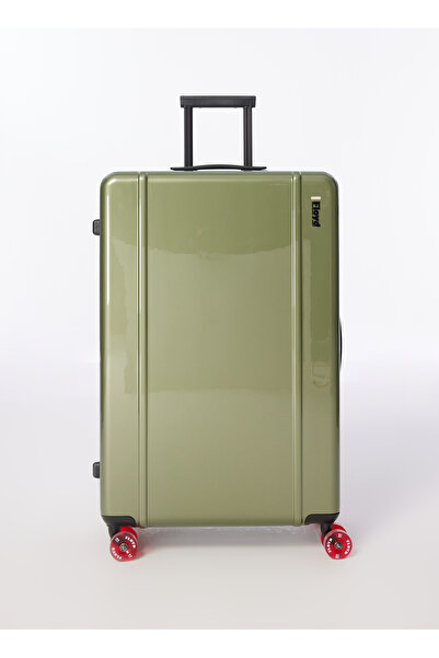 Floyd Yeşil Unisex 50,5x78x29 cm Çekçekli Sert Valiz Trunk - Vegas Green