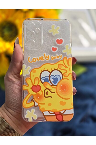 SUPER FRAME Samsung Galaxy M13/M23 Uyumlu Baskılı Şeffaf Telefon Kılıfı