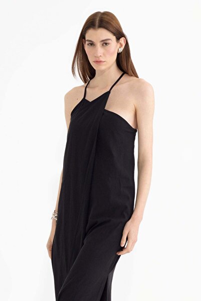 VDR Siyah Elbise 13245