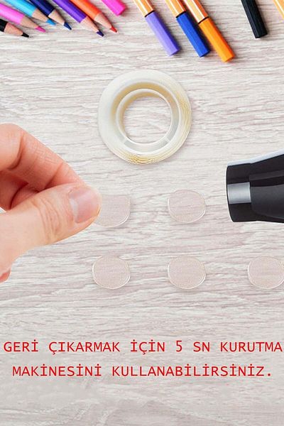 ALSHOP 100pcs Double Sided Balloon Glue Tape