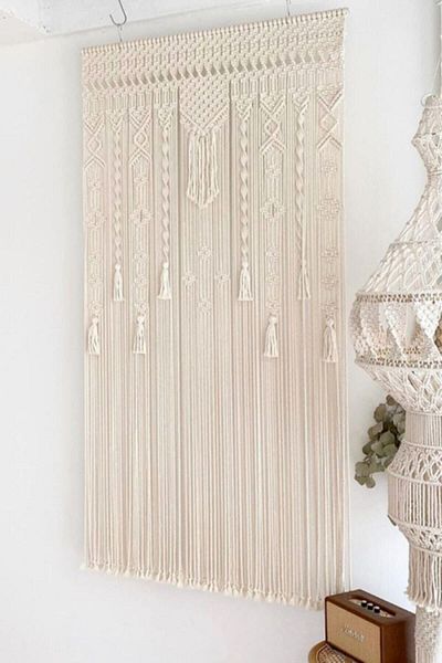 MACROMEV Macrame Curtain 50x150