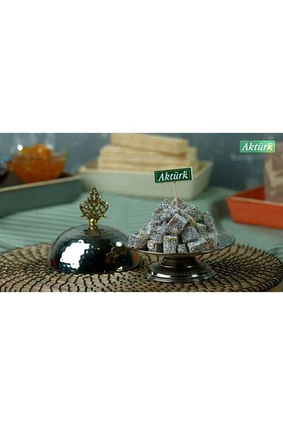 Aktürk 3kg Mevlid Turkish Delight - Coconut, Double Roasted, Plain Hazelnut, Coffee Side Holiday