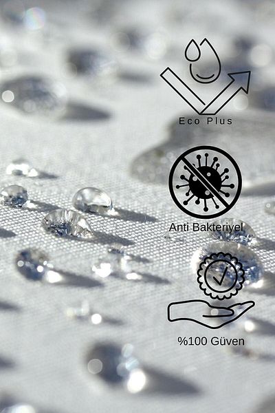 Firuze Cotton Liquid Proof Complete Elastic Full Protection Mattress Protector Fitted Mattresses 100X200/160X200/180X200