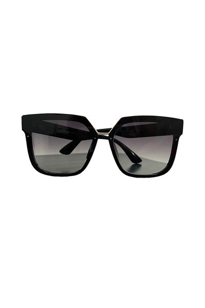 Silvio Monetti UV400 Degrage Black Women's Sunglasses -615250