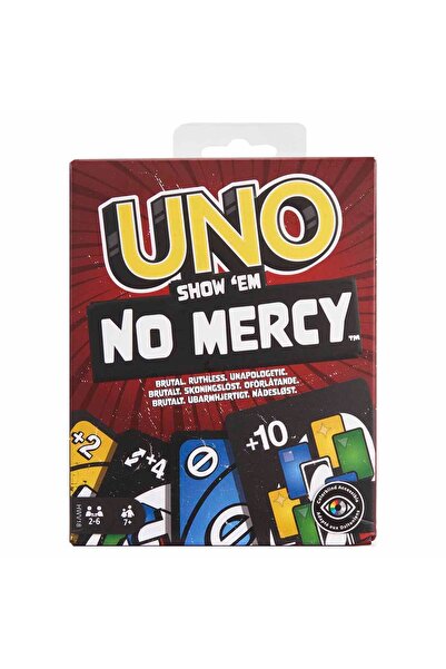 Mattel Games UNO No Mercy Kartlar HWV18