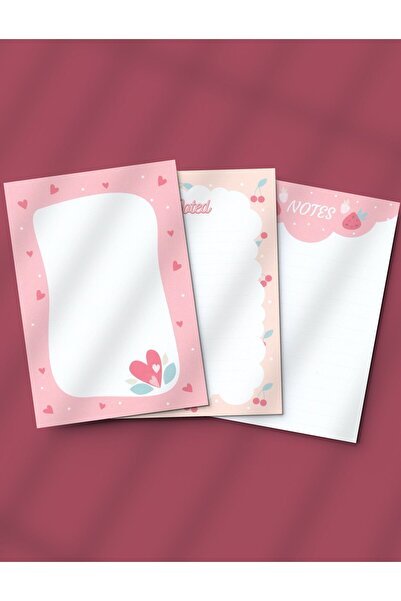 Grdall 3 قطع من لوحة مذكرة صغيرة مقاس A6 - لوحة ملاحظات، لوحة مذكرة، قائمة ال...