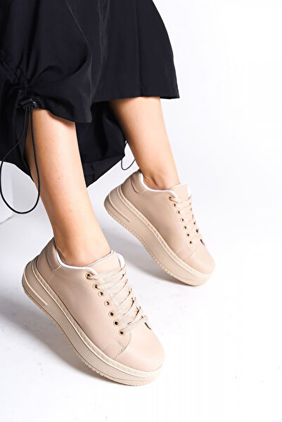 Rainon Store RDSBİANA - Orthopedic Sole Leather Women's Sports Shoes