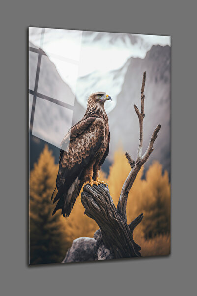 BV DEKOR ΓΥΑΛΙΝΗ ΖΩΓΡΑΦΙΚΗ ΜΕ ΘΕΜΑ ΑΕΤΟΥ - ΖΩΓΡΑΦΙΚΗ ΤΟΙΧΟΥ ΜΕ ΖΩΑ - ΑΝΤΙΚΕΙΜ...