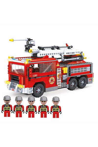 BLX طراز Fire Rescue 21702 لشاحنة الإطفاء وفريق مكافحة الحرائق