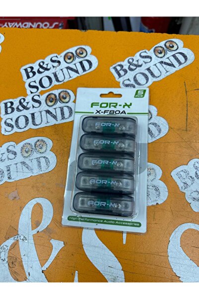 For-X 80 Amper Amfi Sigortası 1 Adet Geliyor