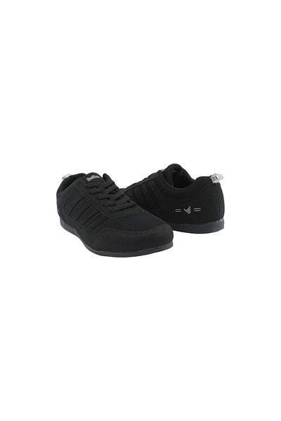 U.S United Shoes Volis Flexible Lightweight Material Anti-Sweat Sports Shoes Black