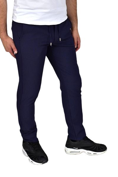 ADVANTE Men's Jogger Seersucker Pants - Elastic BGL-ST03797