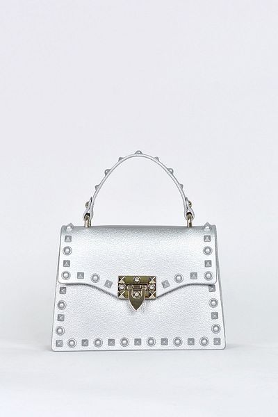 ELATAE Geantă crossbody din silicon cu curea de umăr pentru femei 26659