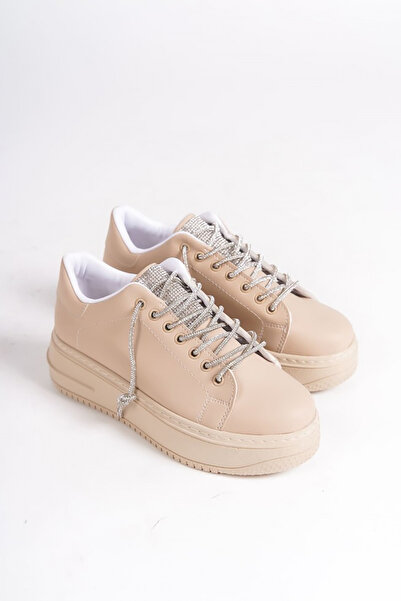 Rainon Store RDSDella - Orthopedic Sole Women's Sneakers with Stone Detail