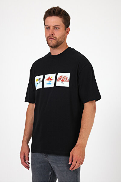 Rodi Men's Crew Neck Printed T-Shirt - 0210