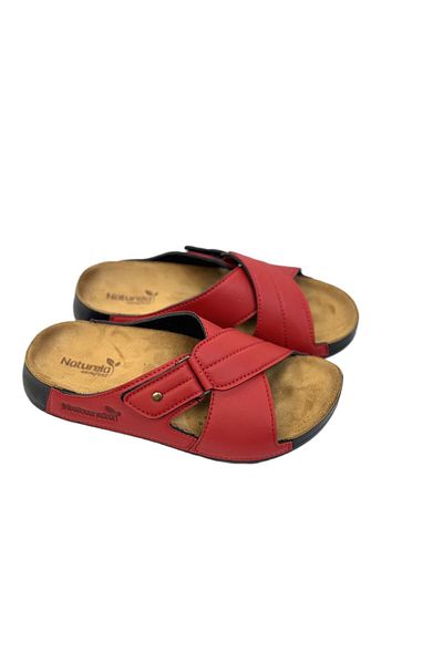KAFKASLAR AYAKKABI KAFKASLAR complet ortopedic - Papuci de mama din piele velcro