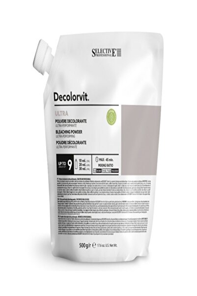 Selective Professional Decolorvit Ultra 9 Ton Toz Açıcı 500g
