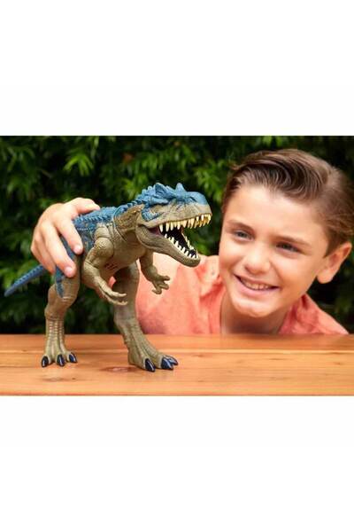 mattel Jurassic World Sesli Süper Güçlü Allosaurus Figürü 43 cm HRX50