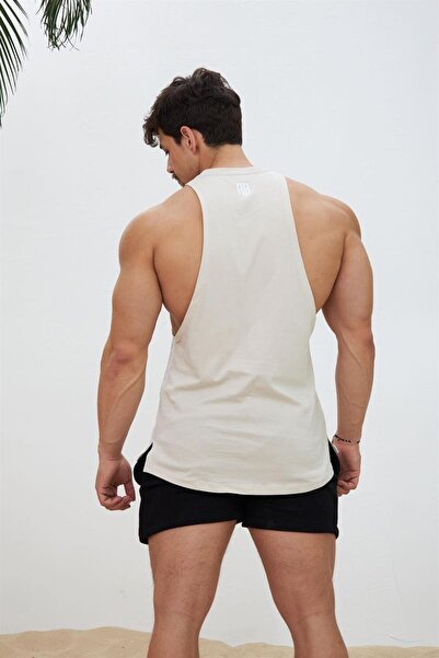 FAST EFFECT WEAR Etnik Desen Logo Detaylı Atlet