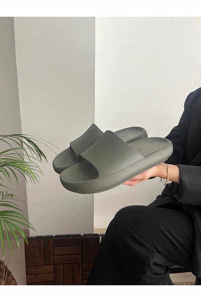 Behtah Kundura Παντόφλες αντιολισθητικής σόλας Yezyy Unisex - Άνετη καθημερινή σχεδίαση για παραλία, θάλασσα, πισίνα και κήπο