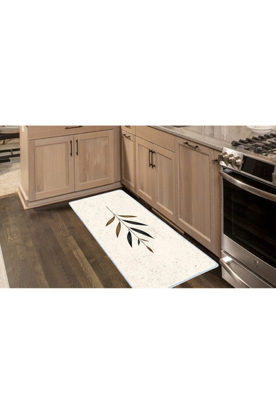 Colorix Carpet Kaymaz Taban Tezgah Önü Mutfak Paspası 75x150 cm No: 778