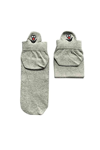 Socks Stations Унисекс чорапи с цветен мотив и бродерия „Сезам Стрийт“ в кутия от 6 броя