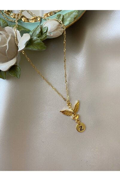 Asia by Leuvoié Z Harfli Anka Kuşu Kolye