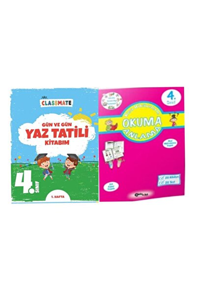 Okyanus Yayınları 4. Sınıf Gün Ve Gün Yaz Tatili Kitabım Ve Okuma ve Anlama