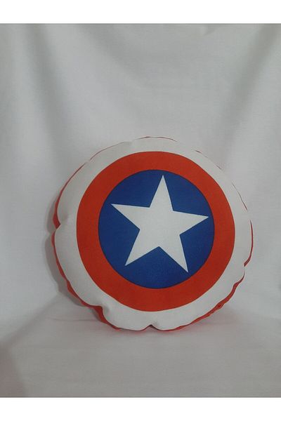 owl bag Captain America - Pernă de design cu model de scut