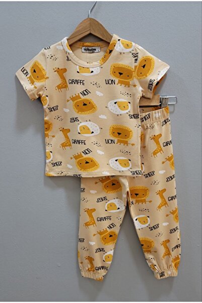 Yalçınoğlu Children's Top and Bottom Set 1-4 Years Old