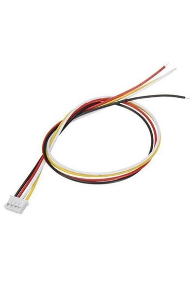 SANEC 2mm 4pin Jst Ph Kablolu Konnektör Beyaz Takım 10cm