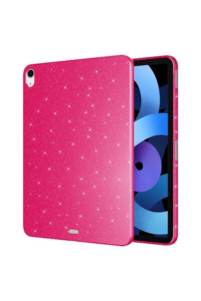Nezih Case İpad Air 4/5/6 11 Inç Ve 10.9 2020 2022 2024 Uyumlu Simli Parılday...