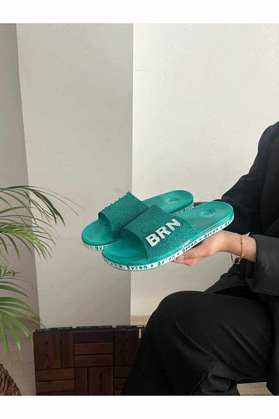 Behtah Kundura Unisex Ανατομικές Καθημερινές Παντόφλες - Αντιολισθητική Σόλα, WC Πισίνας Μπάνιου, Brn