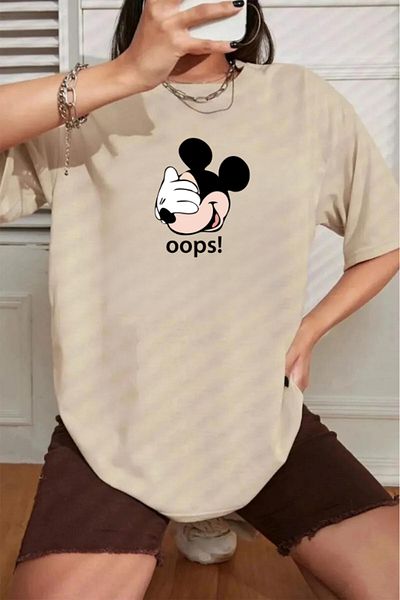 Evomind Oops! Tricou oversize cu croială relaxată