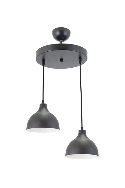 Lambadar Retro Rustic Model Modern Metal Triple Pendant Lamp Chandelier Cafe