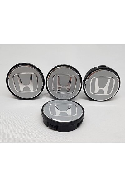 YED Jant Göbeği Honda 58/55 55mm Yuva 4'lü Set Silver