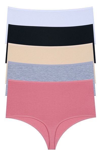 Miss Blue Moon Extra High Waist 5-Piece Thong 2760