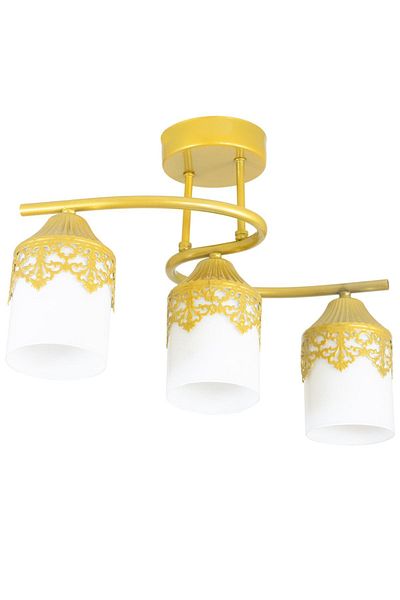 Lambadar Plafonier Modern S Model Gold Chandelier