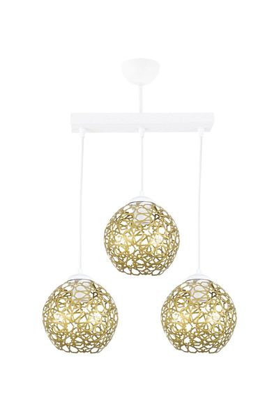 Lambadar Seljuk Ball Motif Star Wrought Iron Model Retro Rustic Pendant Lamp Chandelier