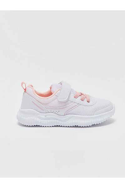 LC Waikiki LCW STEPS Baby Girl Sports Shoes with Laces and Velcro