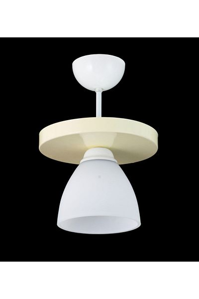 Lambadar Single Round Cream Sports Model Modern Chandelier