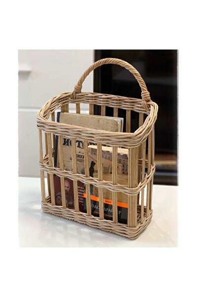 afralya home Ev Dekorasyon Hasır Duvar Sepeti, Gazetelik Dergilik, El Örgüsü ...