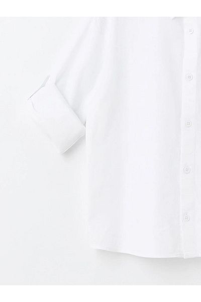 LC Waikiki LCW Kids Linen Blended Boy's Shirt