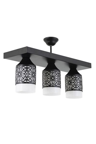 Lambadar Triple Sports Model Modern Retro Rustic Chandelier