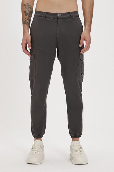 Bad Bear Dark Gray Memphis Pants - 22.02.16.004KG Men's Trousers