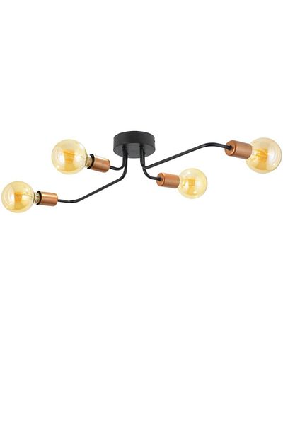 Lambadar Retro Scorpion Modern 4-Place Floor Ceiling Mounted Chandelier