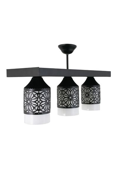 Lambadar Triple Sports Model Modern Retro Rustic Chandelier